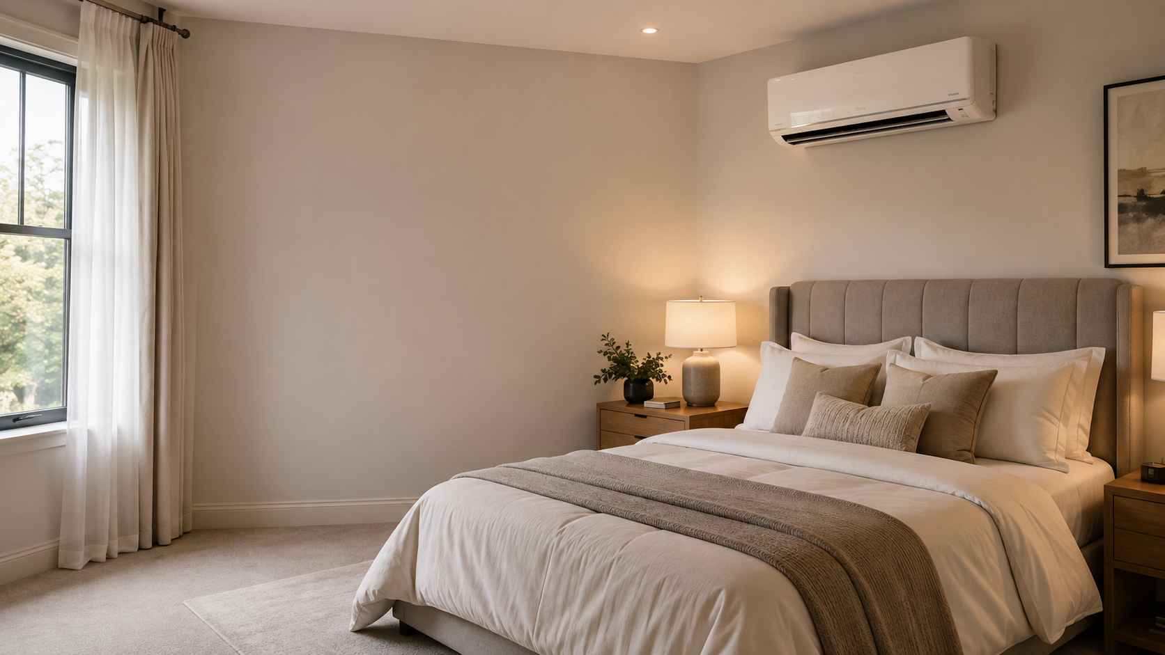 Bedroom air conditioning